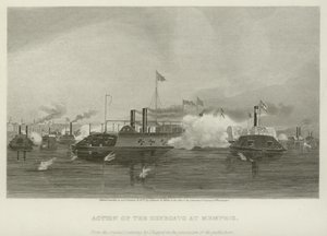Action des canonnières à Memphis, 1862